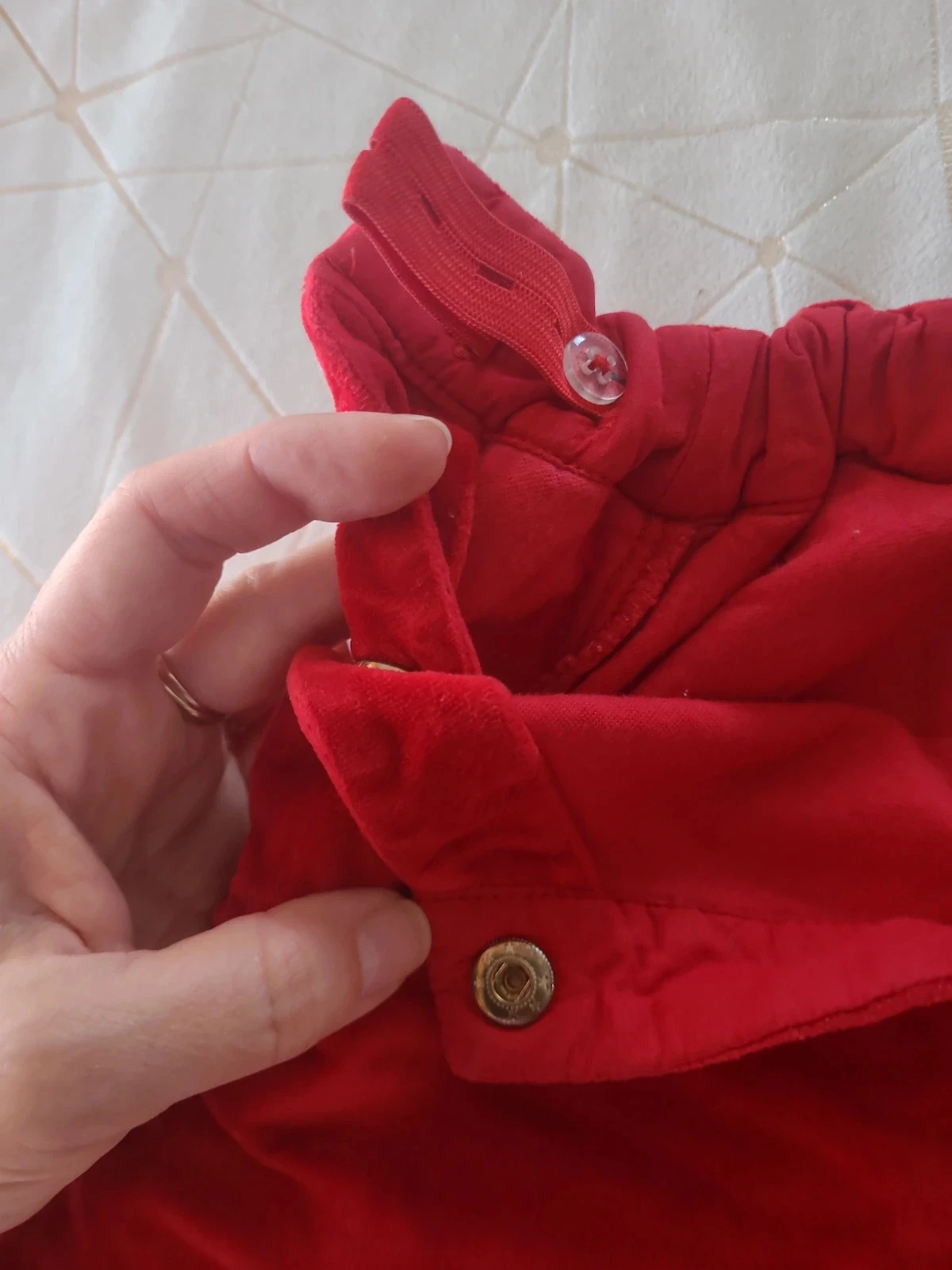 Short velours fille – photo 3
